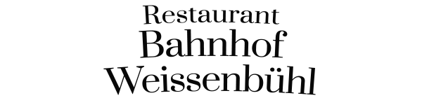 Restaurant Bahnhof Weissenbühl